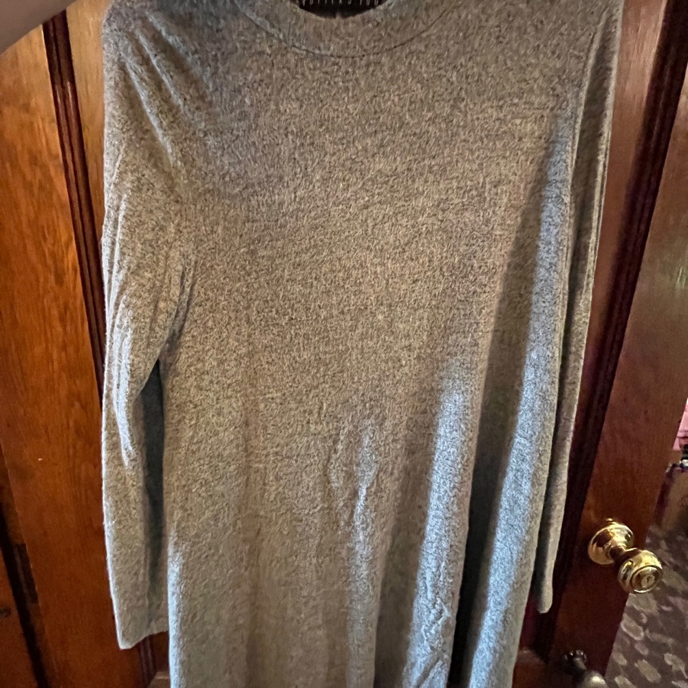 Medium gray Potters Pot sweater dress